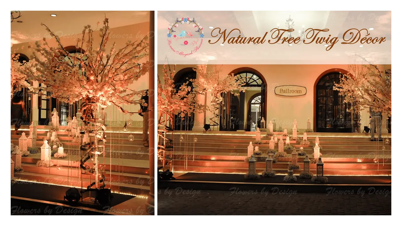 Natural tree Wedding Flower Decorators in Bangalore