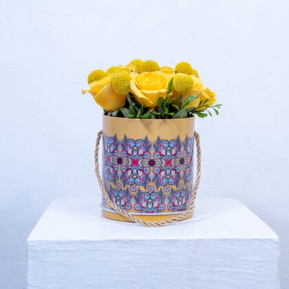 Golden Bloom Charm