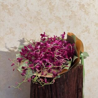 Royal Orchid Charm Bouquet - Image 2