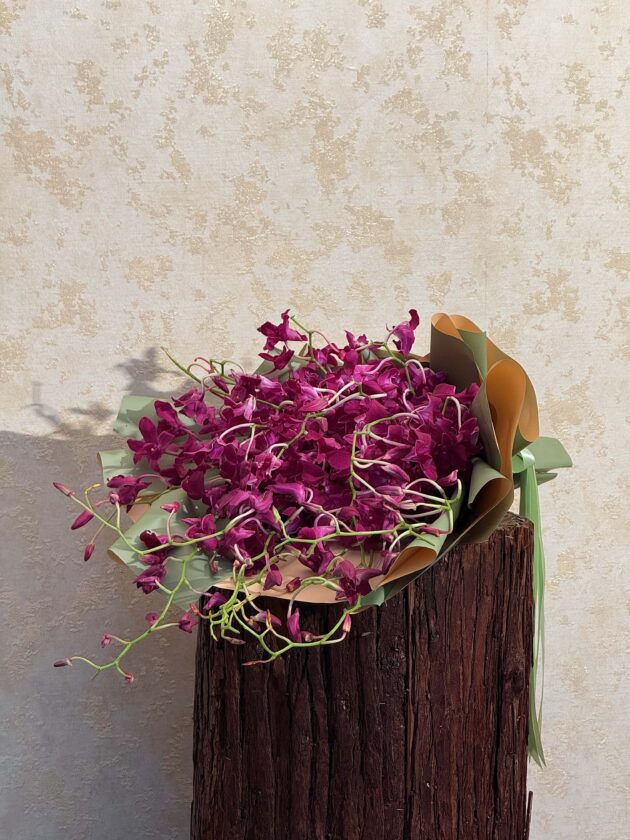 Royal Orchid Charm Bouquet - Image 2