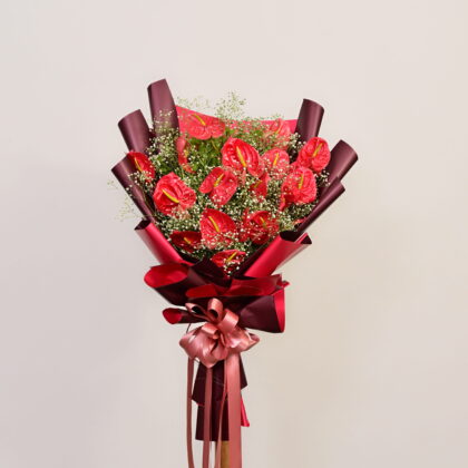 Scarlet Elegance Bouquet