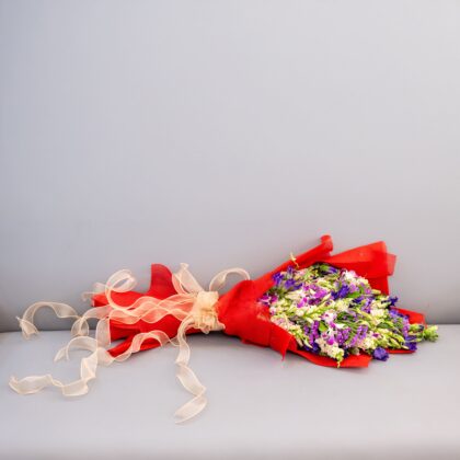 Scarlet Symphony Bouquet
