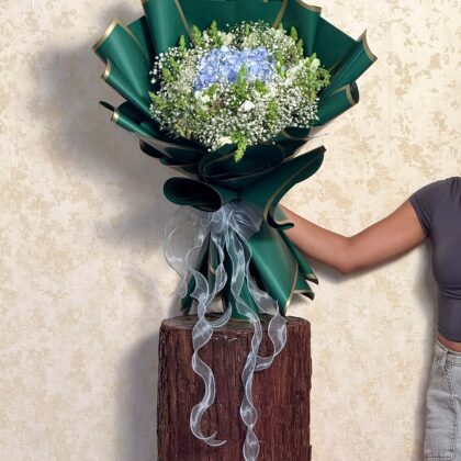 Serene Azure Bouquet