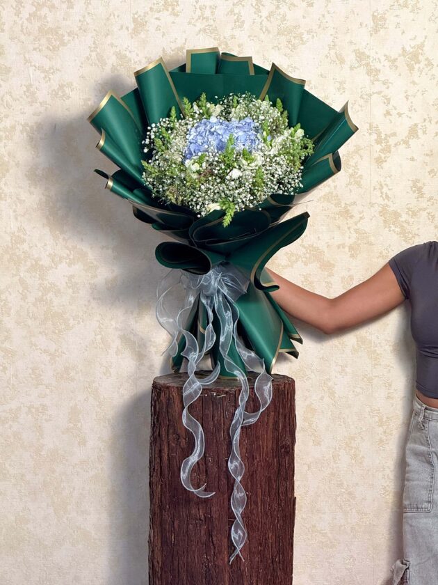 Serene Azure Bouquet