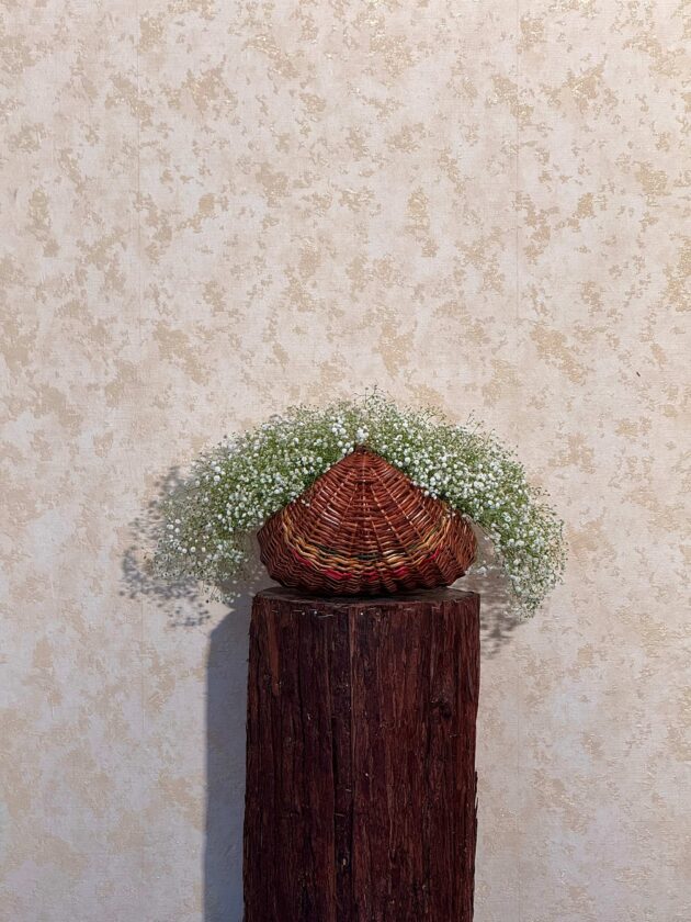 Whispers of Baby Breath Basket - Image 3