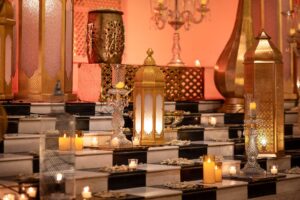colorful-sangeet-event-floral-theme