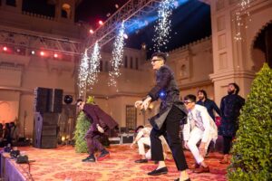 elegant-sangeet-decor-lighting-flowers