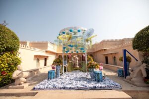 haldi-stage-with-flower-canopy
