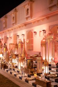 sangeet-stage-flower-arrangement