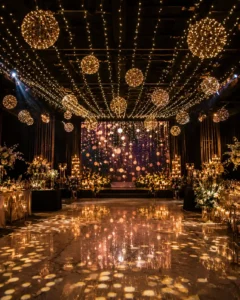 elegant-fairy-lights-stage-decoration