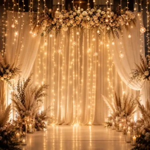 fairy-lights-decoration-wedding-stage-backdrop