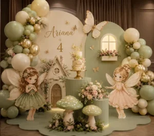 pastel-theme-kids-birthday-decoration-with-balloons
