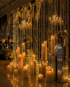 romantic-fairy-lights-decoration-for-wedding