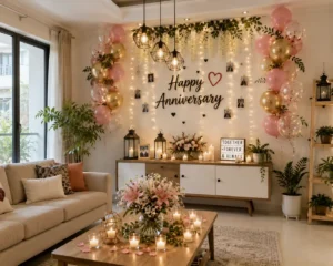 surprise-anniversary-room-decor-with-fairy-lights